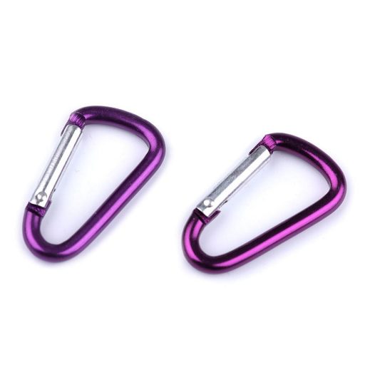 Fém karabiner 23x39 mm