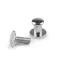 Pisztolygomb Ø6 mm - 5 (11 mm) nikkel (50 pár)