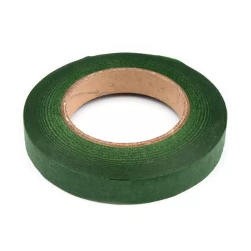   Szártakaró szalag szélesség 12 mm florisztikai - 3 zöld páfránya (1 db-os csomagolás)