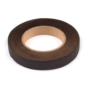   Szártakaró szalag szélesség 12 mm florisztikai - 2 sötétbarna (3 db-os csomagolás)