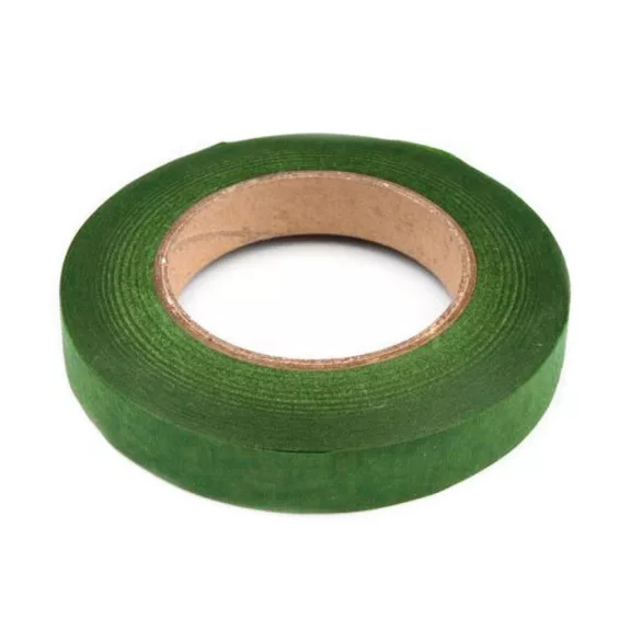 Szártakaró szalag szélesség 12 mm florisztikai - 5 zöld világos (3 db-os csomagolás) Szártakaró szalag szélesség 12 mm florisztikai - 5 zöld világos (3 db-os csomagolás)
