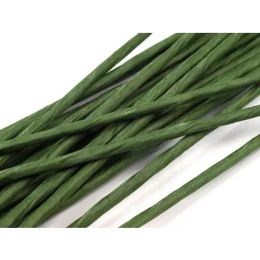   Virágkötő drót Ø2,5 mm, hossza 40 cm - 1 zöld páfránya (800 db-os csomagolás)