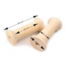 Fa orsó 36x80 mm - természetes világos (50 db-os csomagolás) Fa orsó 36x80 mm - természetes világos (50 db-os csomagolás)