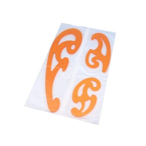 Ívelt vonalzó készlet 3 db