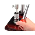 Gombalap fém alappal, kárpitos gomb 28" fém 17,78mm