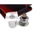 Gombalap fém alappal, kárpitos gomb 28" fém 17,78mm