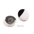 Gombalap fém alappal, kárpitos gomb 28" fém 17,78mm