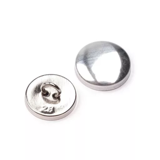 Gombalap fém alappal, kárpitos gomb 28" fém 17,78mm