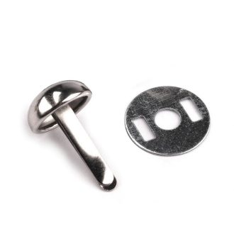 Kétlábas szög / fém táskaláb Ø12 mm szegecs