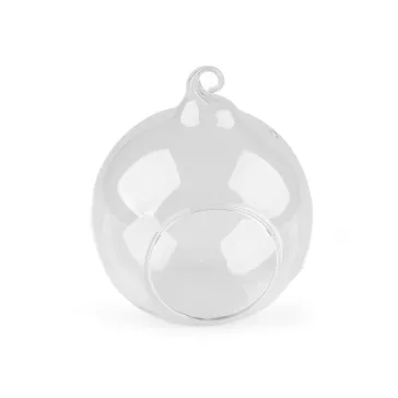   Aerárium / üveggömb Ø10 cm - 1 Transparent (3 db-os csomagolás)