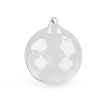   Aerárium / üveggömb Ø10 cm - 1 Transparent (3 db-os csomagolás)
