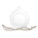 Aerárium / üveggömb Ø8 cm - 3 Transparent (1 db-os csomagolás)