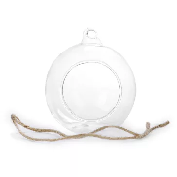   Aerárium / üveggömb Ø8 cm - 3 Transparent (3 db-os csomagolás)