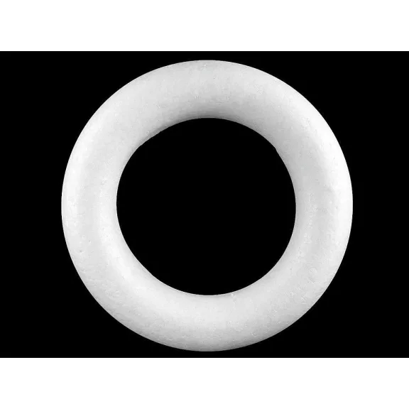 Hungarocell koszorú Ø33 polisztirol félkoszorú - 2 (35 cm) fehér (1 db-os csomagolás) Hungarocell koszorú Ø33 polisztirol félkoszorú - 2 (35 cm) fehér (1 db-os csomagolás)