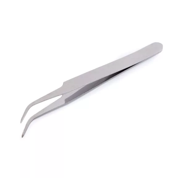 Fémcsipesz hossza 11,5 cm hajlított - nikkel (5 db-os csomagolás) Fémcsipesz hossza 11,5 cm hajlított - nikkel (5 db-os csomagolás)