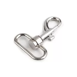 Fém forgós karabíner 32 mm-es befűző