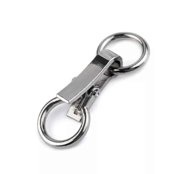 Díszkapocs 21x60 mm - 2 nikkel fekete (50 pr) Díszkapocs 21x60 mm - 2 nikkel fekete (50 pr)