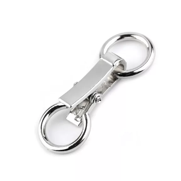 Díszkapocs 21x60 mm - 1 nikkel (10 pár) Díszkapocs 21x60 mm - 1 nikkel (10 pár)