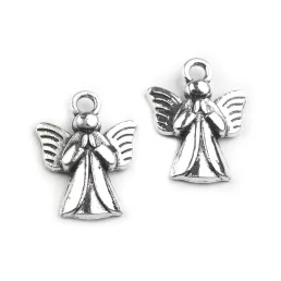 Medál 15x20 mm angyal