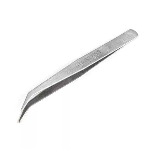 Fém csipesz egyenes, ívelt 12,5 cm - 1 nikkel hajlott (1 db-os csomagolás) Fém csipesz egyenes, ívelt 12,5 cm - 1 nikkel hajlott (1 db-os csomagolás)