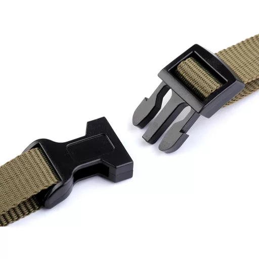 Műanyag tuk csat 15 mm ívelt
