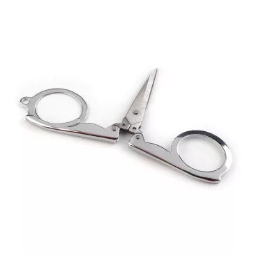   Összecsukható Olló 10 cm-es - nikkel (3 db-os csomagolás)