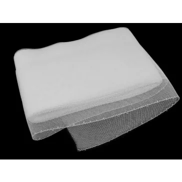   Lószőr krinolin / vékony tüll, fascinátor készítéshez szélessége 16 cm - 1 (CC01) fehér