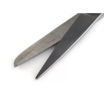   Háztartási fém szabóolló 13 cm-es - nikkel (3 db-os csomagolás)