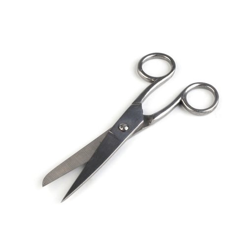 Háztartási fém szabóolló 13 cm-es