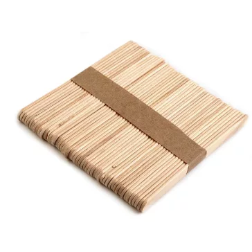   Fa spatula 0,9x11,4 cm kicsi - természeti (3000 db-os csomagolás)