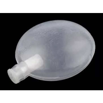   Sípoló , textil és horgolt tárgyakba Ø45 mm - átlátszó (100 db-os csomagolás)