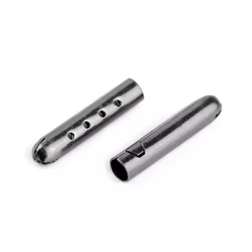   Fém zsinórvég Ø4 mm - 3 nikkel fekete (300 db-os csomagolás)