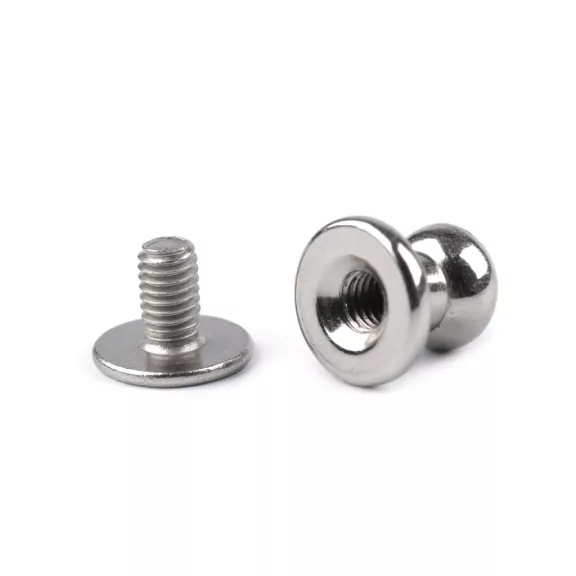 Pisztolygomb Ø6 mm - 3 nikkel (100 pr) Pisztolygomb Ø6 mm - 3 nikkel (100 pr)