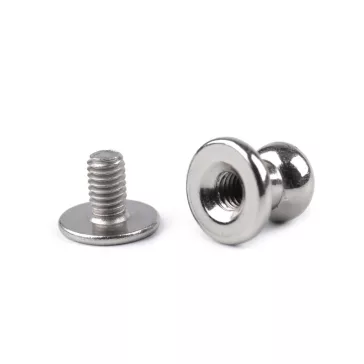 Pisztolygomb Ø6 mm - 3 nikkel (5 pár)
