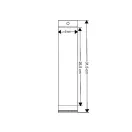 PP ragasztócsíkos celofán bopp tasak akasztóval 5x25,5 cm - átlátszó (100 db-os csomagolás) PP ragasztócsíkos celofán bopp tasak akasztóval 5x25,5 cm - átlátszó (100 db-os csomagolás)
