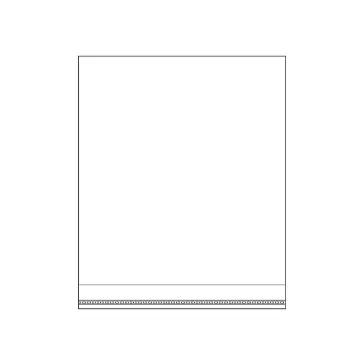   PP ragasztócsíkos celofán tasak jellegű BOPP tasak 16x16 cm - átlátszó (16000 db-os csomagolás)