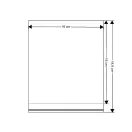 PP ragasztócsíkos celofán tasak jellegű BOPP tasak 16x16 cm - átlátszó (16000 db-os csomagolás) PP ragasztócsíkos celofán tasak jellegű BOPP tasak 16x16 cm - átlátszó (16000 db-os csomagolás)