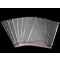 PP ragasztócsíkos celofán tasak jellegű BOPP tasak 16x16 cm - átlátszó (100 db-os csomagolás)