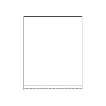   PP ragasztócsíkos celofán tasak jellegű BOPP tasak 22x25 cm - átlátszó (8000 db-os csomagolás)