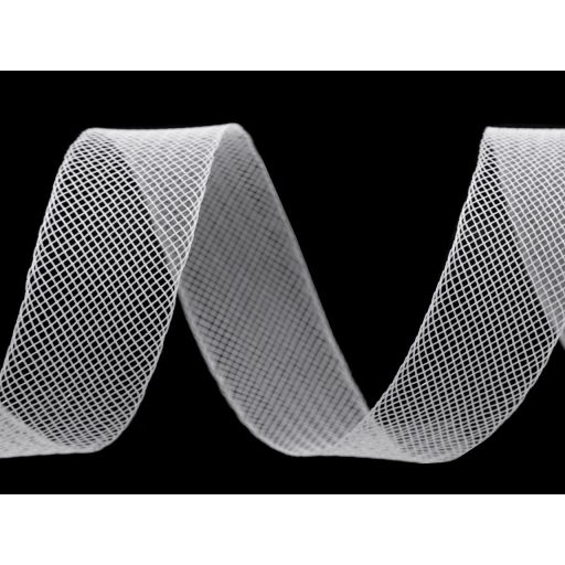 Lószőr szalag merevítő, fascinátor készítéshez 2,5 cm keményebb