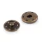 Fém patent Ø30 mm - 4 ósárgaréz (50 pár)
