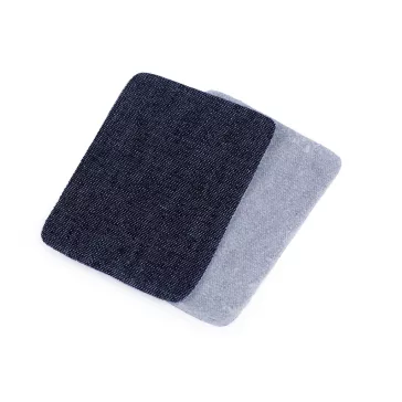   Felvasalható foltok farmeranyag 5,3x7,9 cm - 3 sötétkék (50 db-os csomagolás)