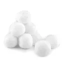 Vatta golyó / hógolyó Ø7 cm - 1 (7 cm) hófehér (80 db-os csomagolás)