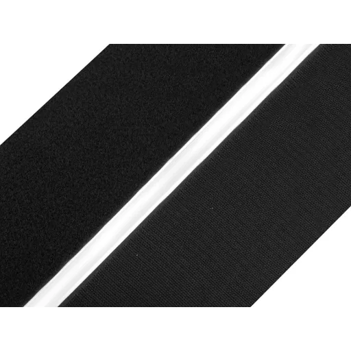 Tépőzár hurkos + bolyhos oldal öntapadós 80 mm