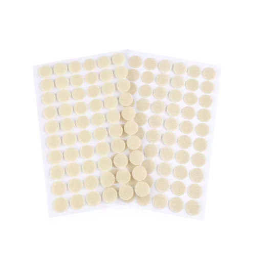 Tépőzár karika öntapadós Ø15 mm