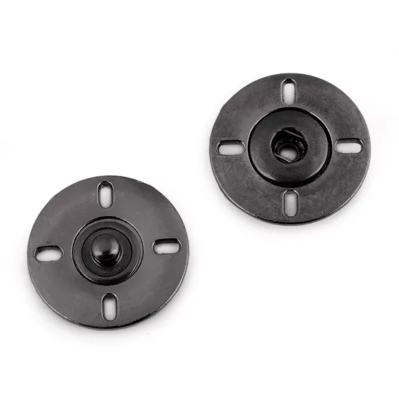 Varrható patent gomb Ø25 mm - 2 antik nikkel (10 pár) Varrható patent gomb Ø25 mm - 2 antik nikkel (10 pár)