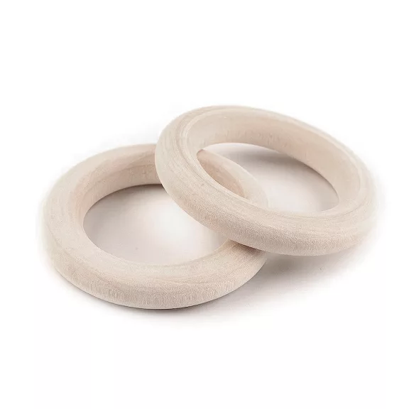 Fa karika külső Ø40 mm-es - természetes világos (50 db-os csomagolás) Fa karika külső Ø40 mm-es - természetes világos (50 db-os csomagolás)