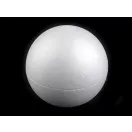 Polisztirol gömb kétrészes, üreges Ø14,5 cm - fehér (1 db-os csomagolás)