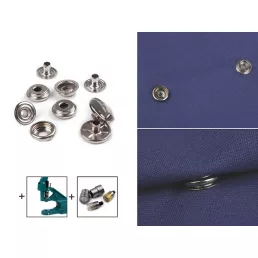   Patent karikával Ø15 mm (AM6 - O-SPRING) erős anyagokra, ömlesztett