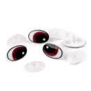 Biztonsági szem 14x22 mm - 1 mélykék (200 szett) Biztonsági szem 14x22 mm - 1 mélykék (200 szett)